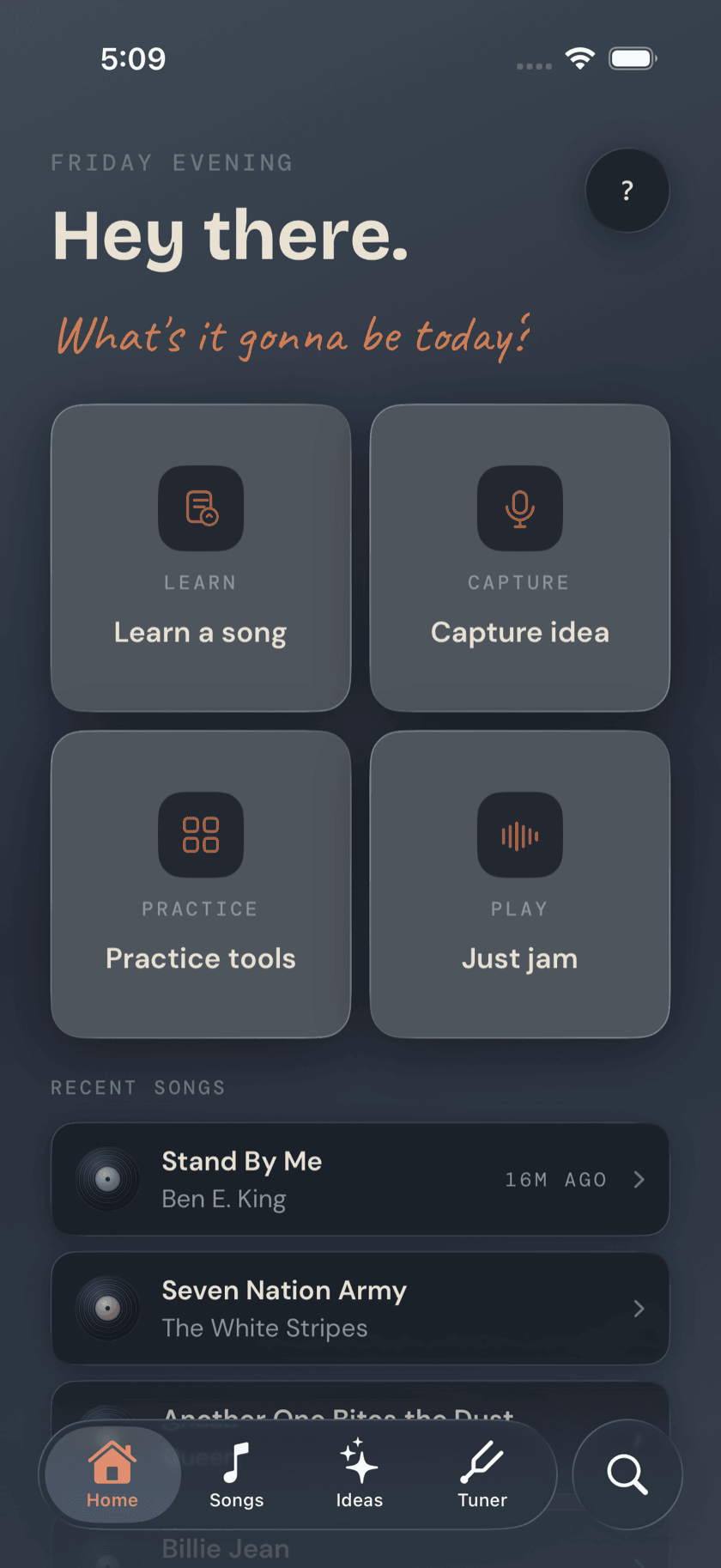 Onboarding Done screen